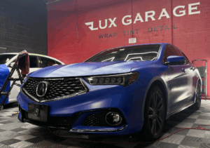 Vinyl Wrap Installation by Lux Garage.
